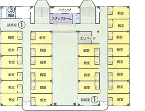 フロアマップ2F・3F